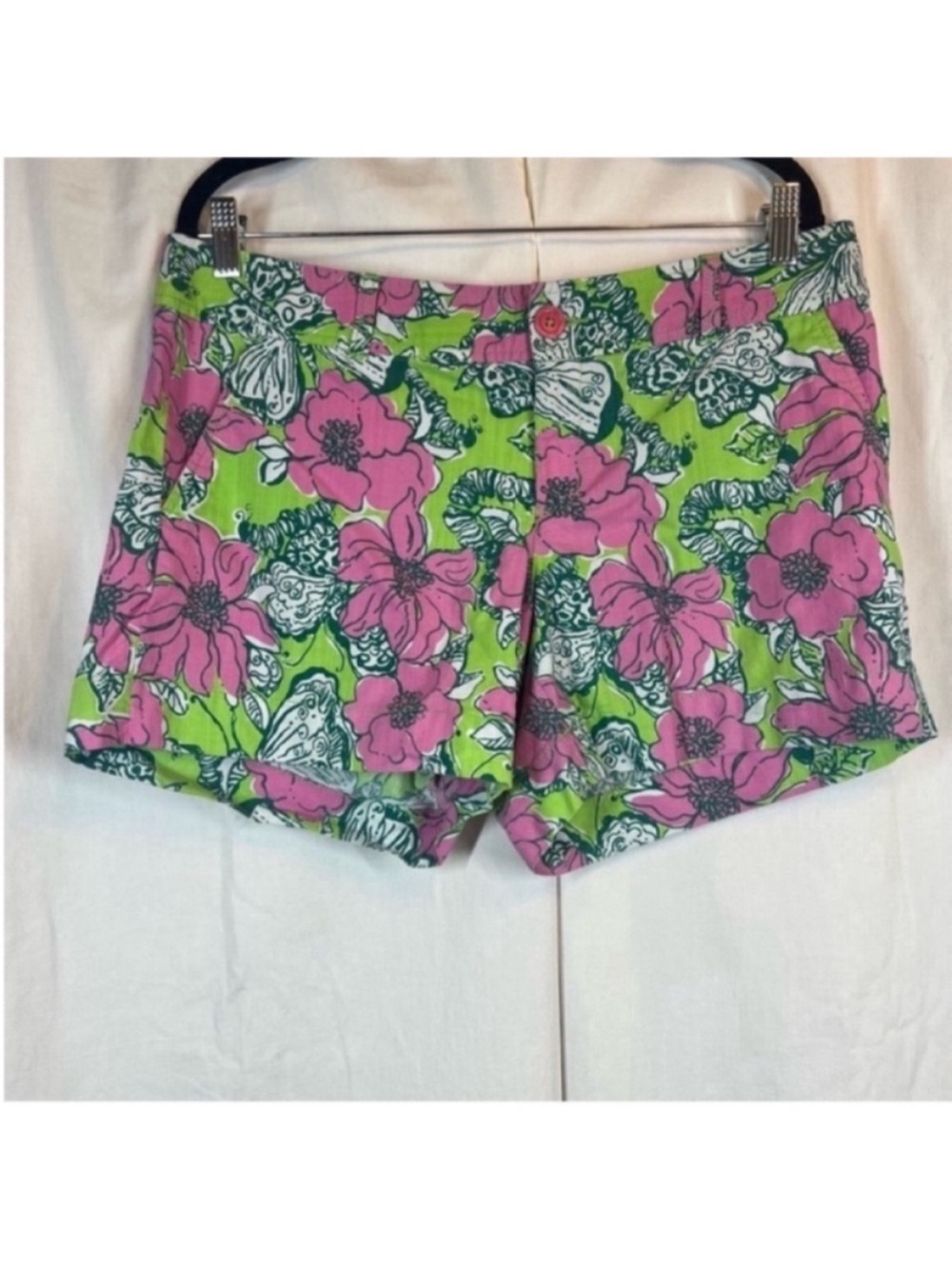 Lilly Pulitzer bloomin cocoonin Callahan butterfly insect floral shorts